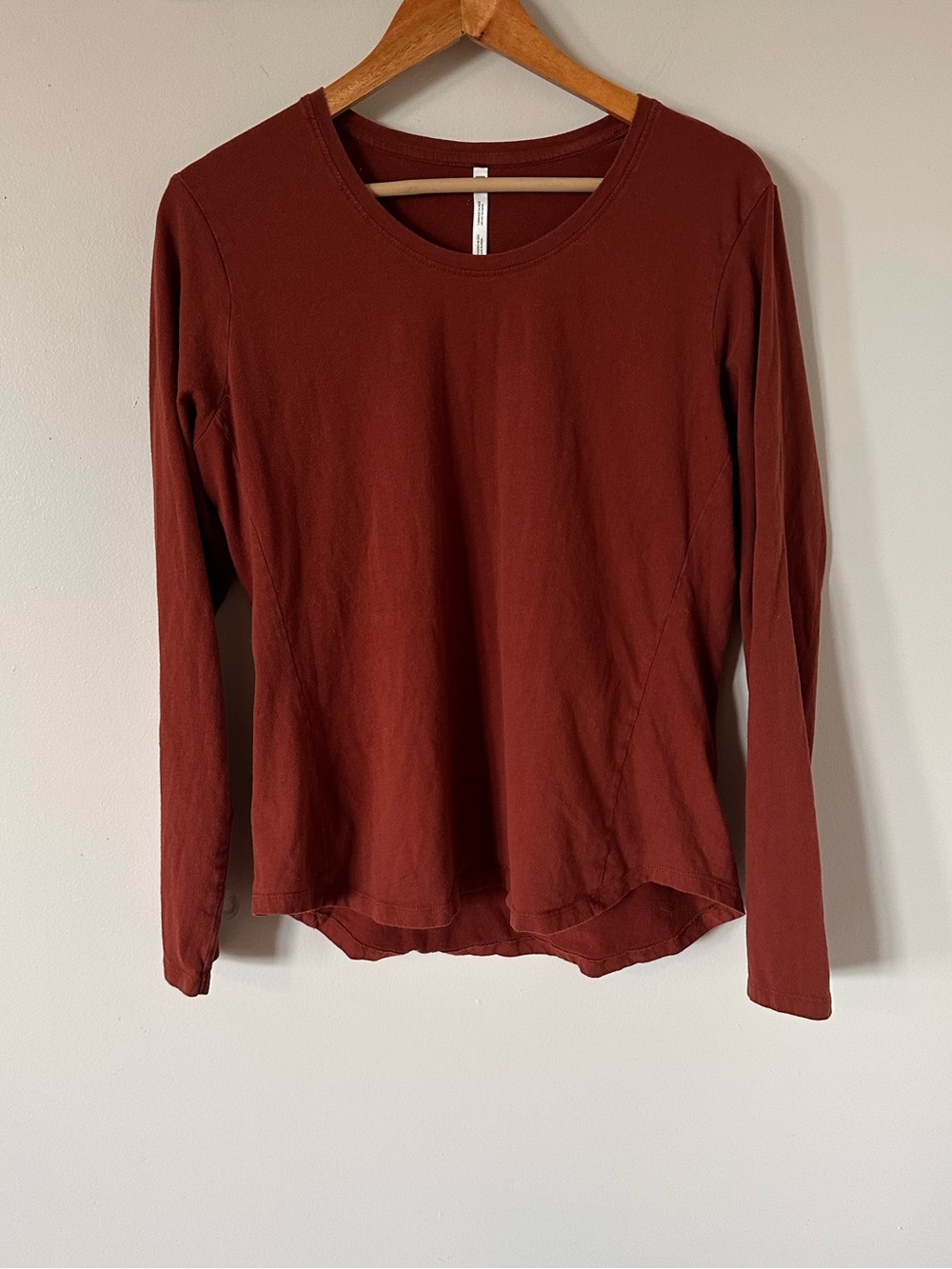 Kuhl Long-Sleeve Scoop Neck Tee - Rust Brown